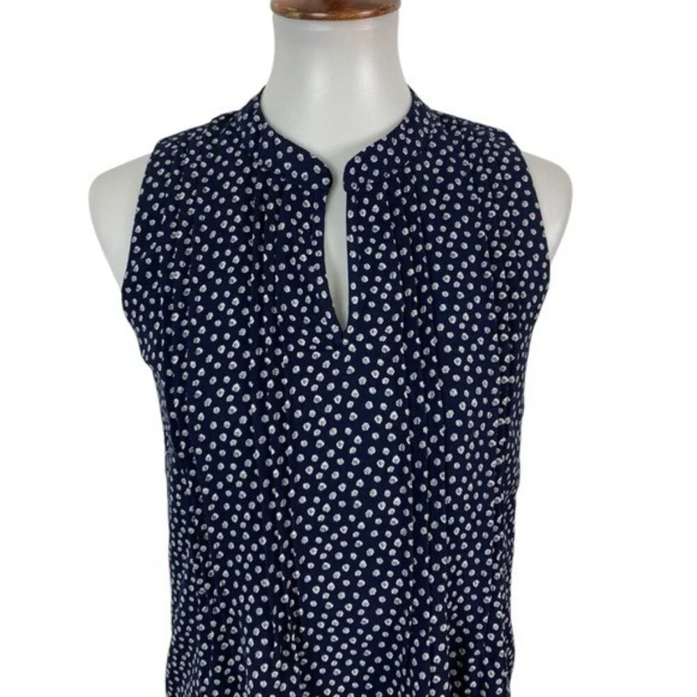 Collective Concepts Dress XS Blue‎ Sleeveless Summer Boho Resort